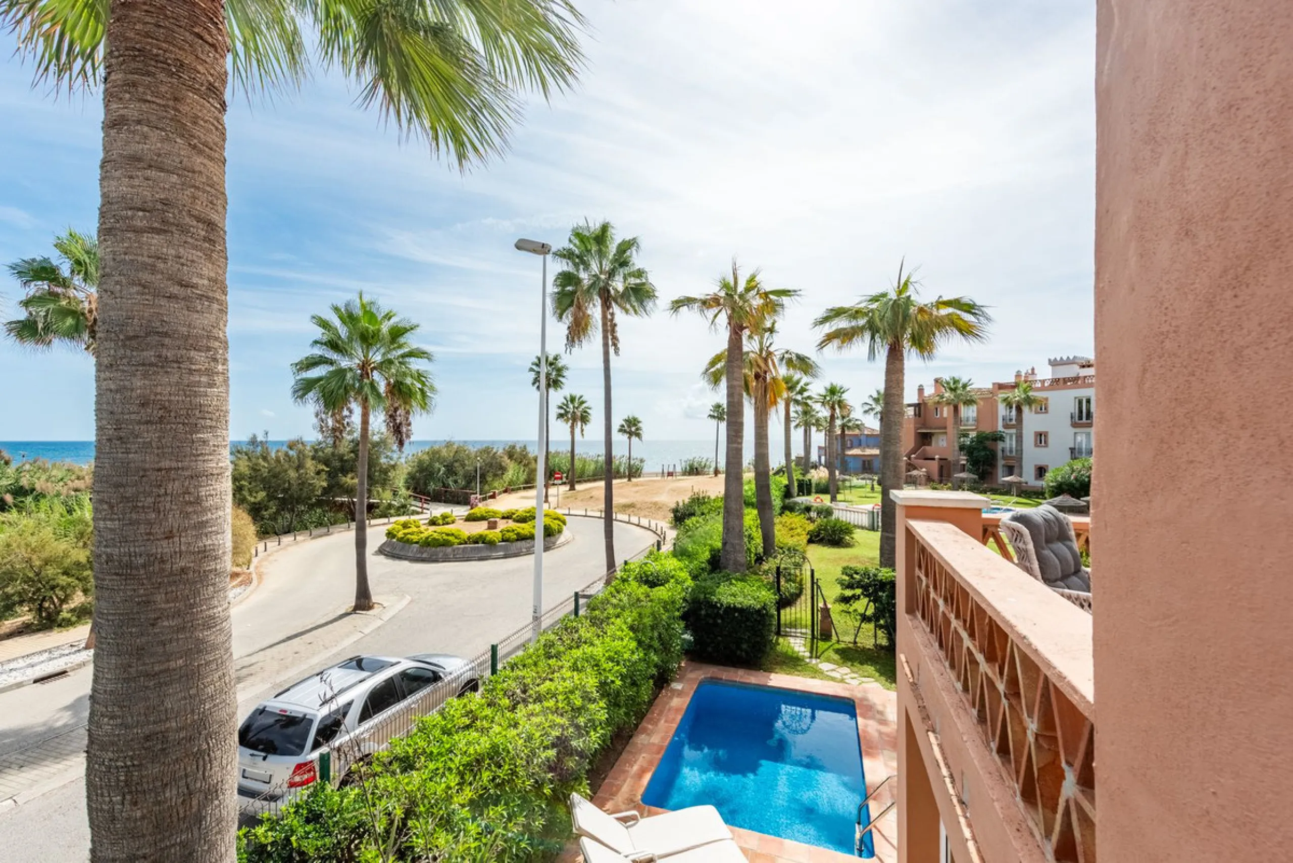 Unique Frontline Beach Villa in La Perla de la Bahía, Casares