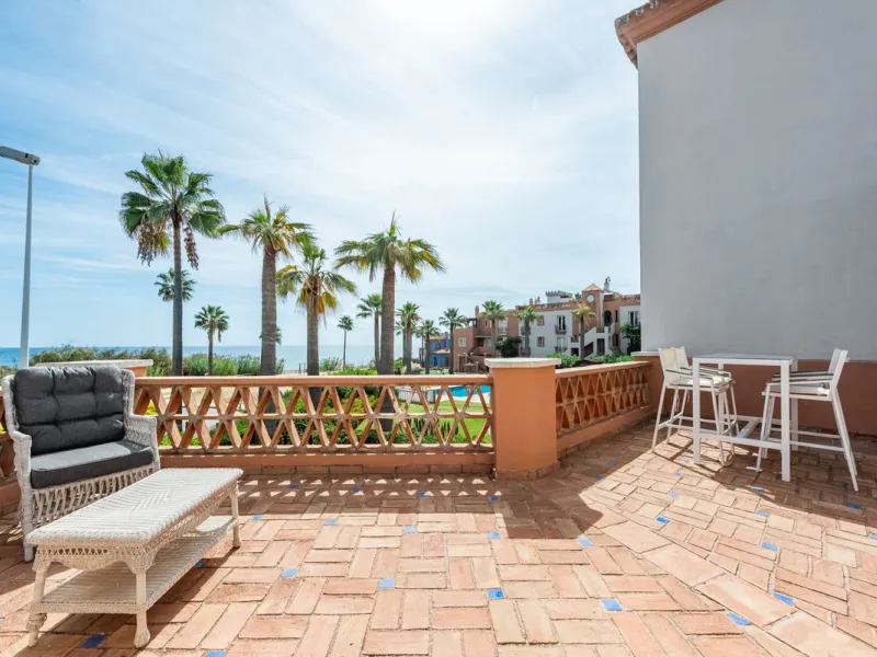 Unique Frontline Beach Villa in La Perla de la Bahía, Casares