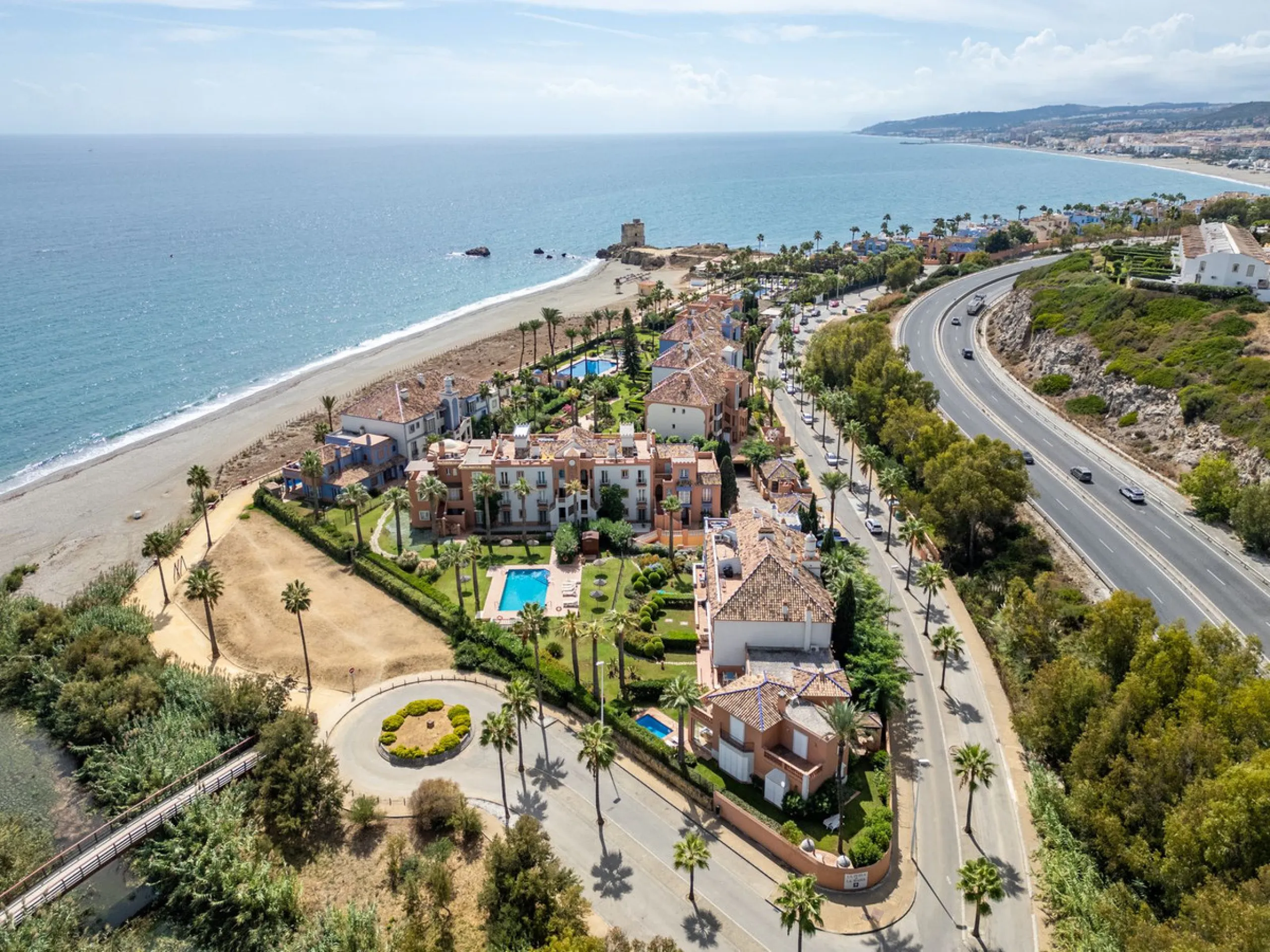 Unique Frontline Beach Villa in La Perla de la Bahía, Casares