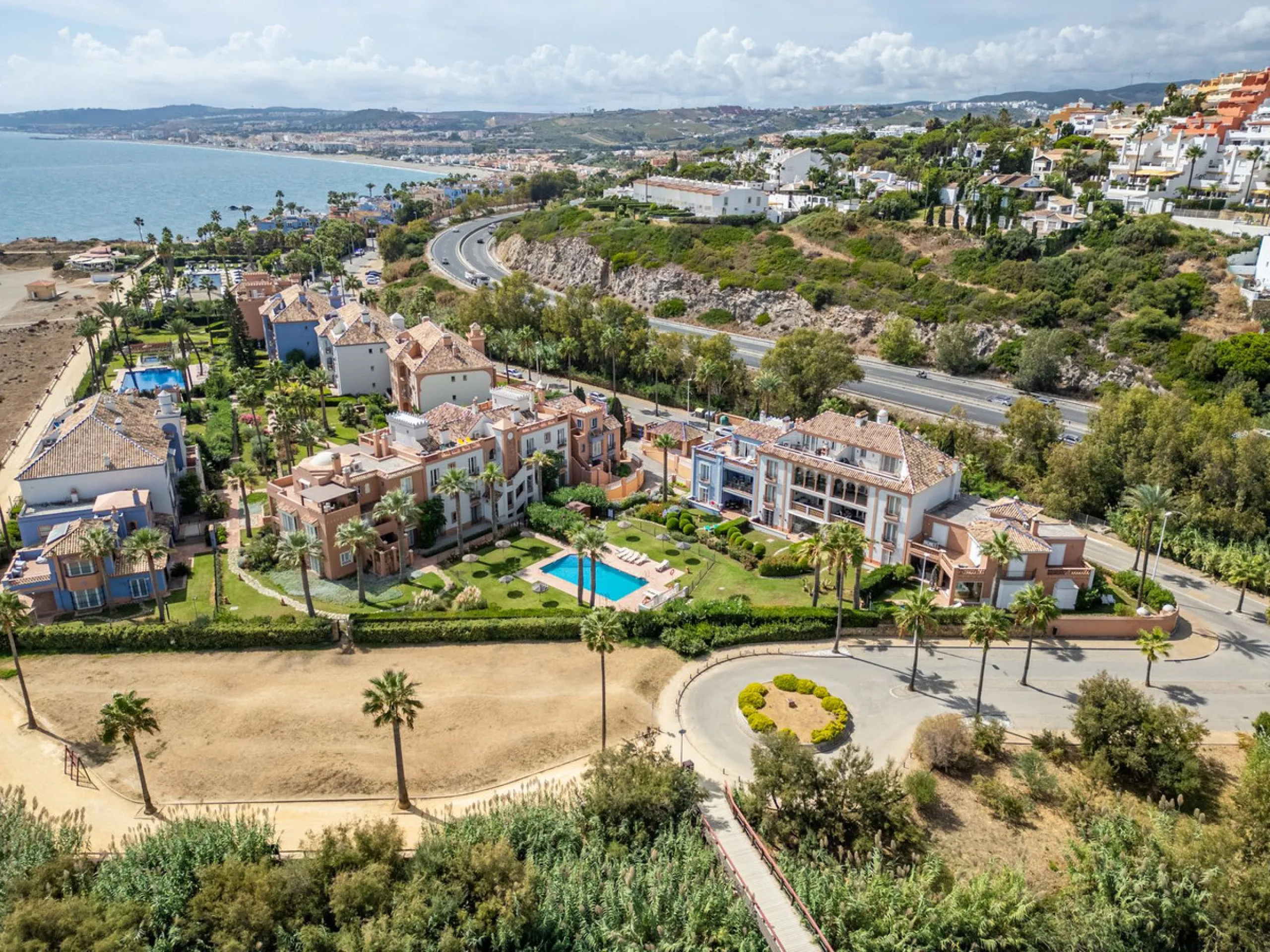 Unique Frontline Beach Villa in La Perla de la Bahía, Casares