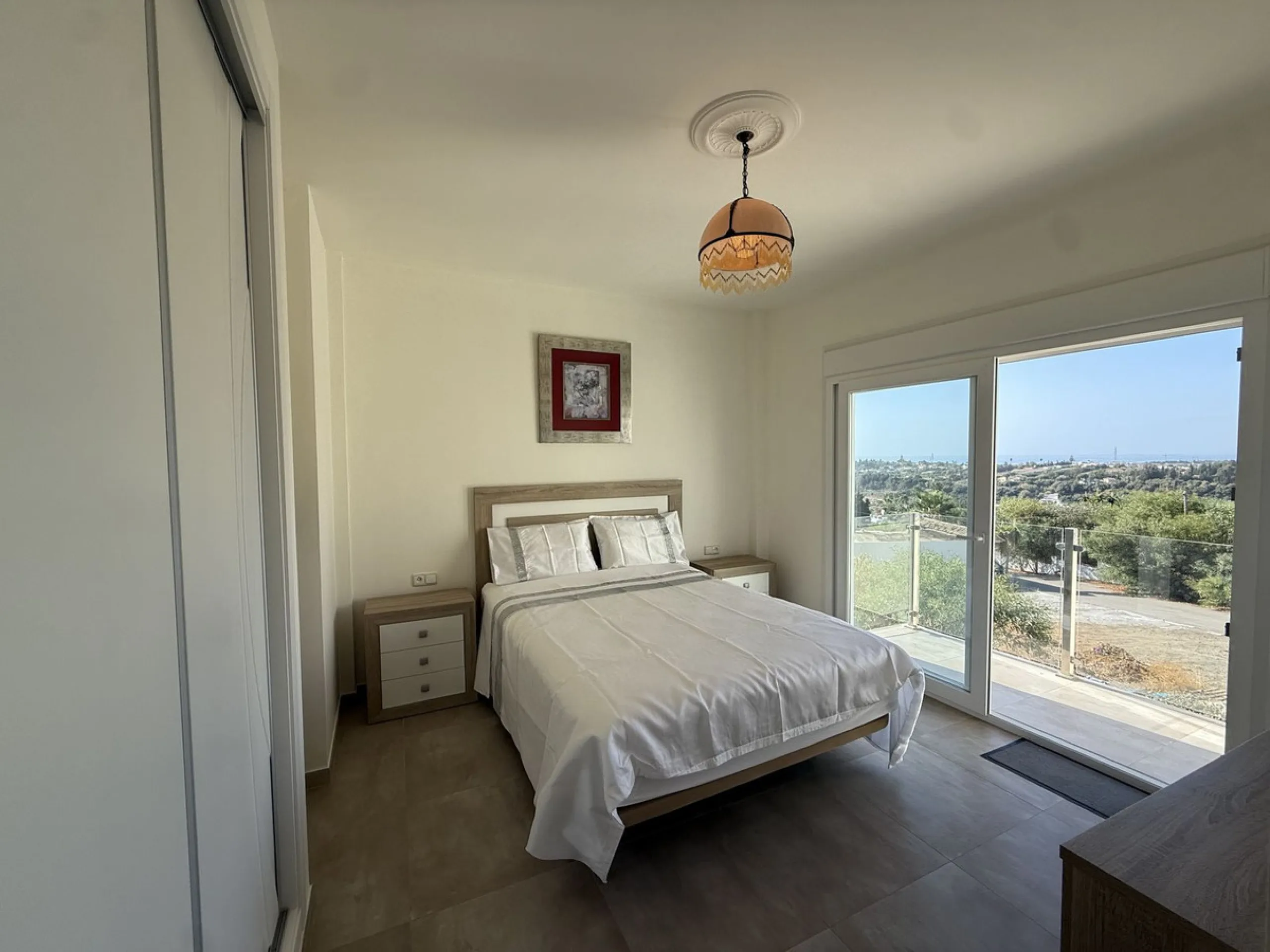 The house has been recently renovated throughout, in the main house you have 4 bedrooms, one bedroom is on the ground floor with a guest toilet, access to the main terrace from the bedroom, on the upper level you have three bedrooms, the largest of the be