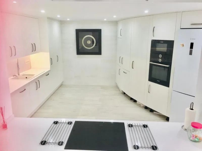 The house has been recently renovated throughout, in the main house you have 4 bedrooms, one bedroom is on the ground floor with a guest toilet, access to the main terrace from the bedroom, on the upper level you have three bedrooms, the largest of the be