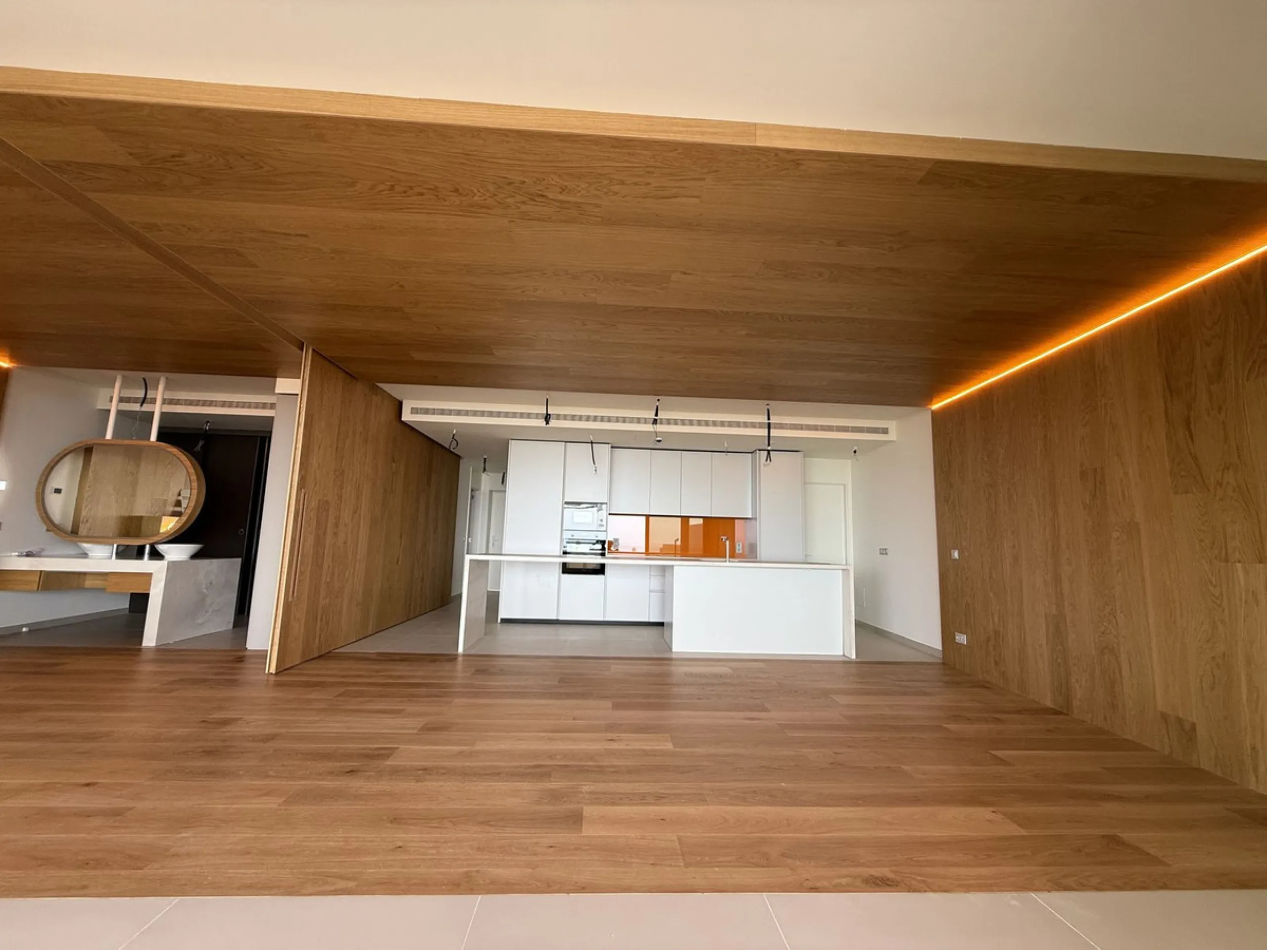 Be among the very first to reserve this stunning brand-new, just-completed 3-bed, 2-bath apartment. Spread across 140 m² built, the open-plan living and kitchen area is bright and spacious, with floor-to-ceiling sliding glass doors that seamlessly extend 