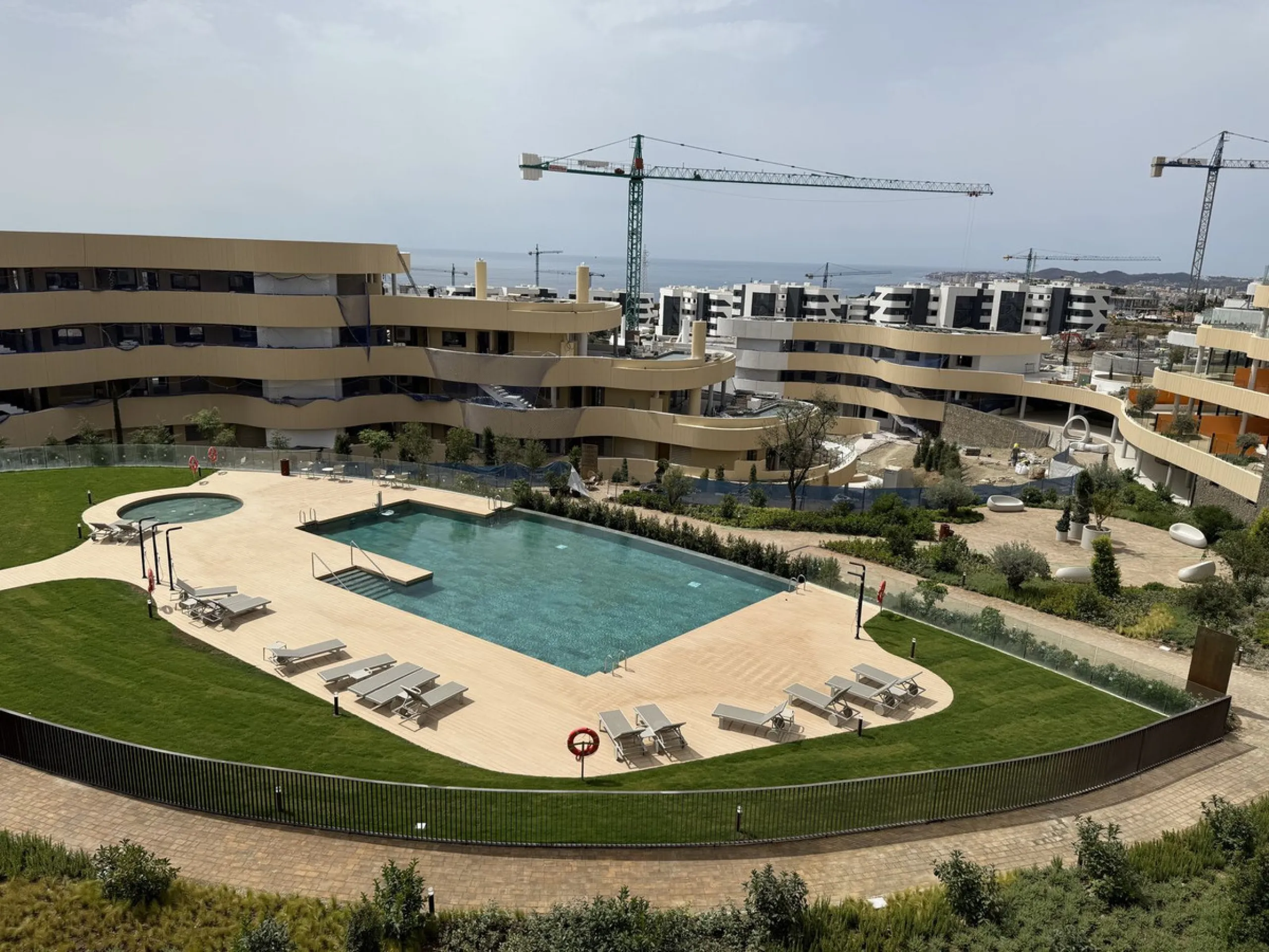 Be among the very first to reserve this stunning brand-new, just-completed 3-bed, 2-bath apartment. Spread across 140 m² built, the open-plan living and kitchen area is bright and spacious, with floor-to-ceiling sliding glass doors that seamlessly extend 