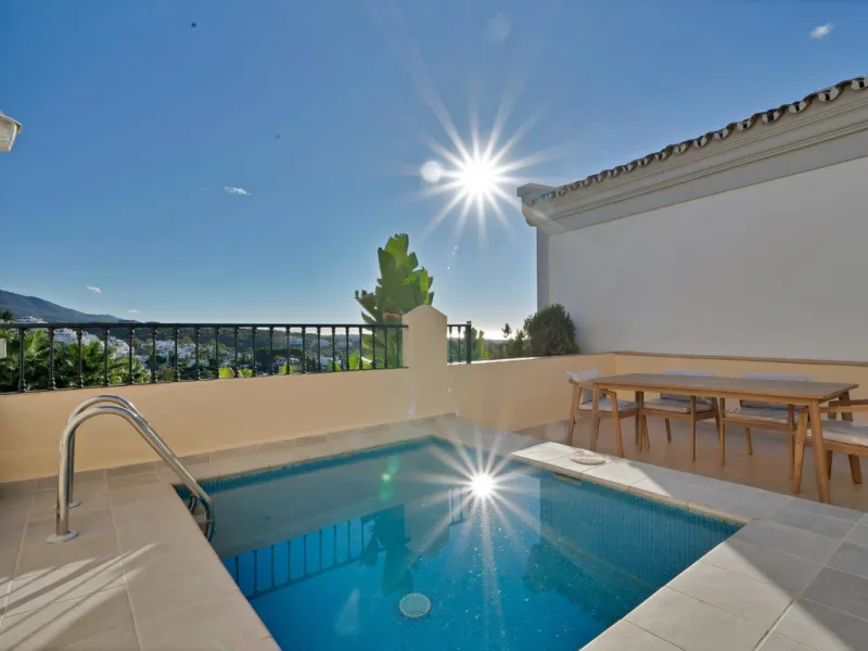 Exquisitely Renovated Townhouse with Sun-Drenched Terrace and Plunge Pool in Aldea Dorada