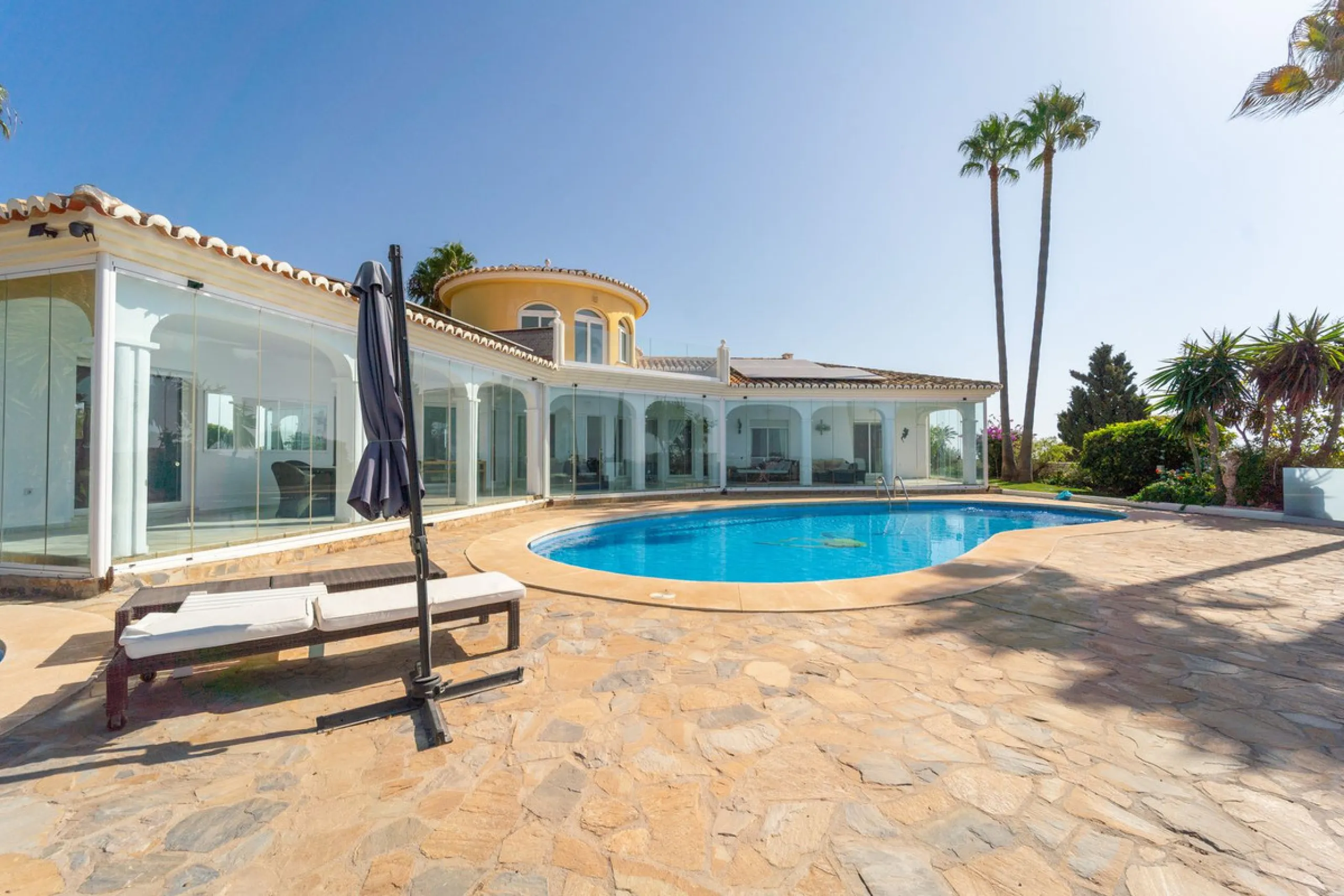 Beautiful South-Facing Five-Bedroom Villa in El Chaparral, Mijas Costa.