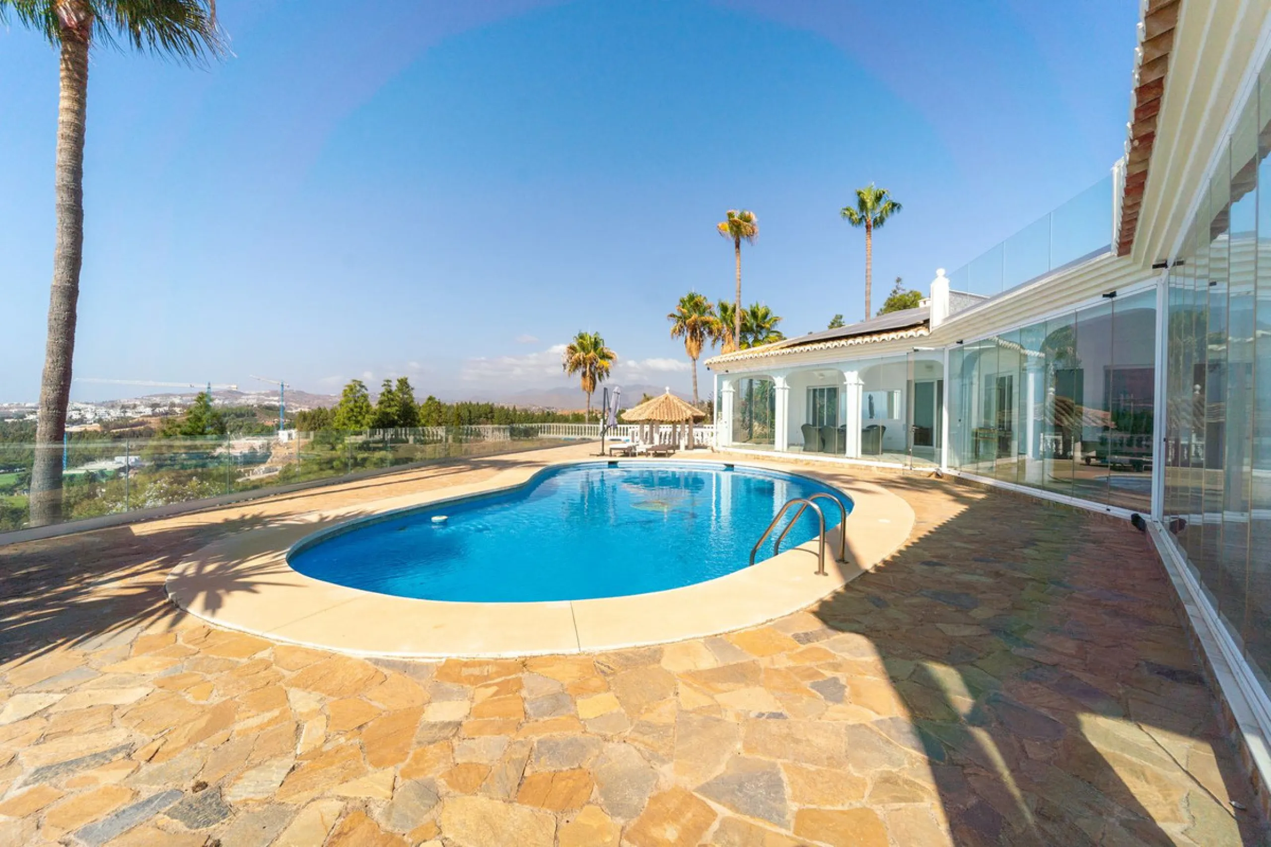 Beautiful South-Facing Five-Bedroom Villa in El Chaparral, Mijas Costa.