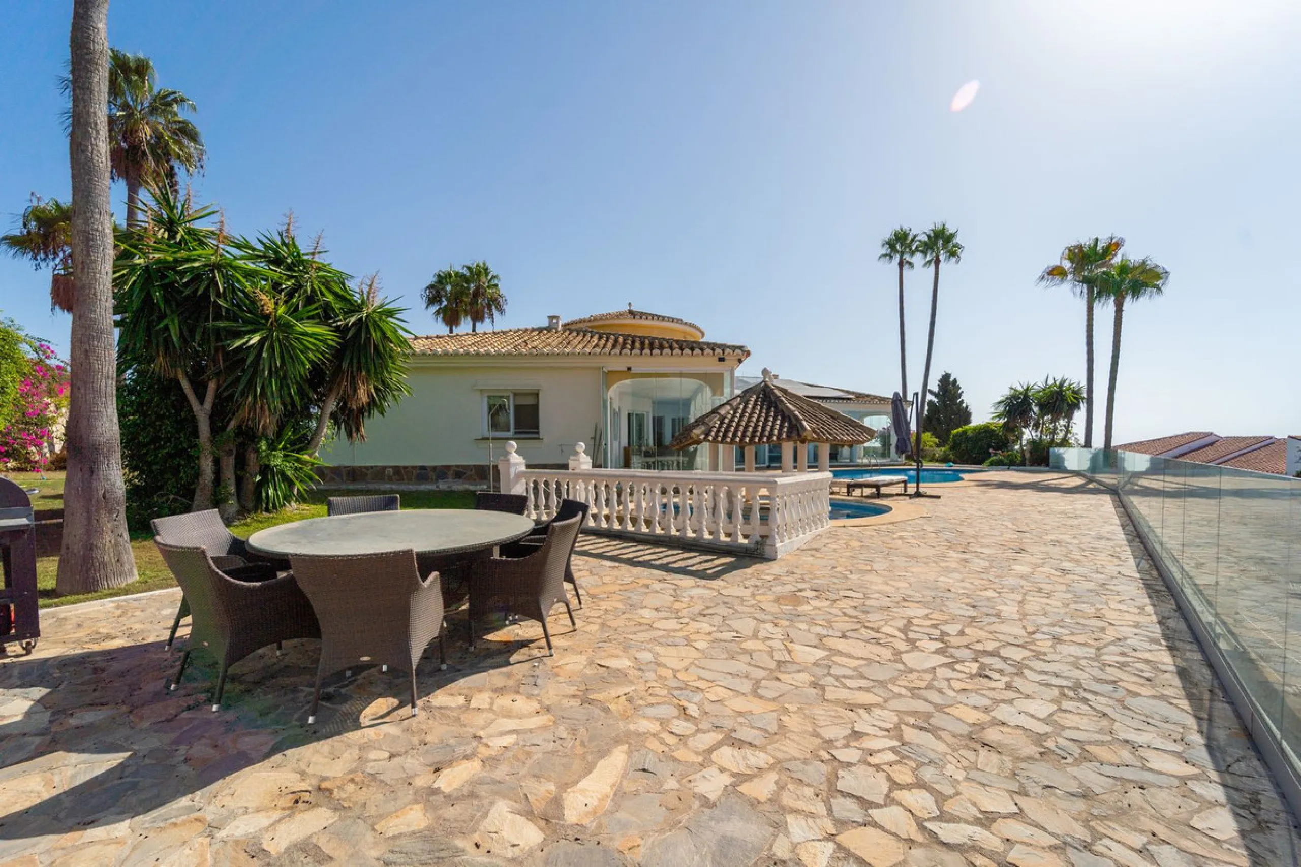 Beautiful South-Facing Five-Bedroom Villa in El Chaparral, Mijas Costa.