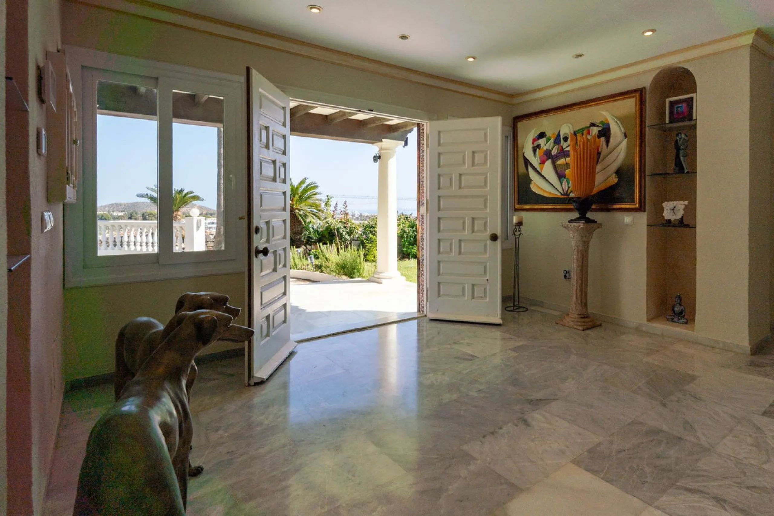 Beautiful South-Facing Five-Bedroom Villa in El Chaparral, Mijas Costa.