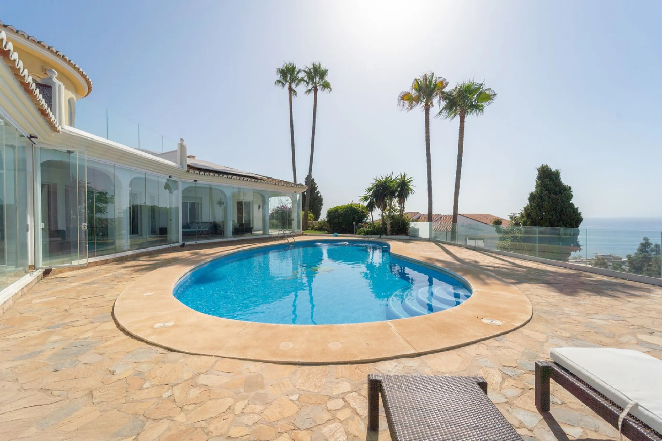 Beautiful South-Facing Five-Bedroom Villa in El Chaparral, Mijas Costa.