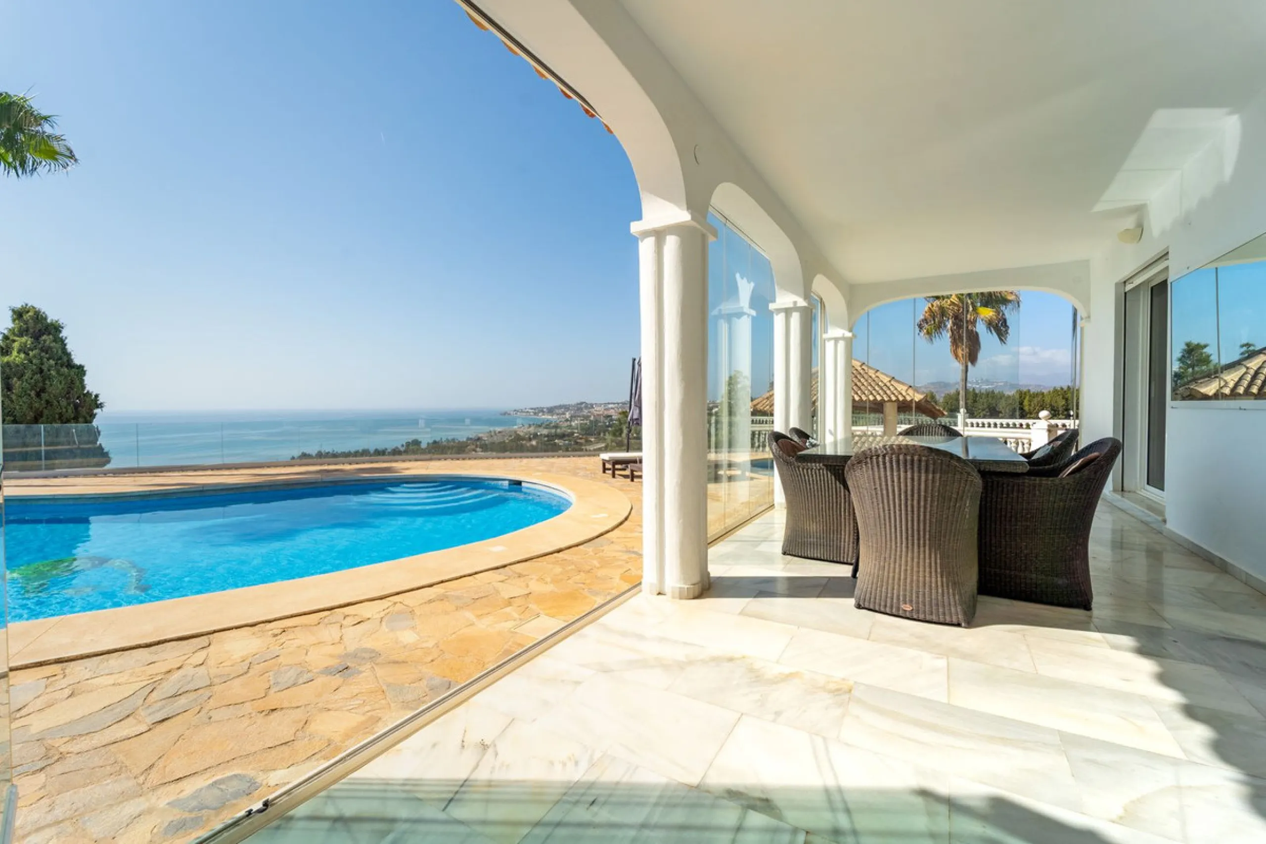 Beautiful South-Facing Five-Bedroom Villa in El Chaparral, Mijas Costa.