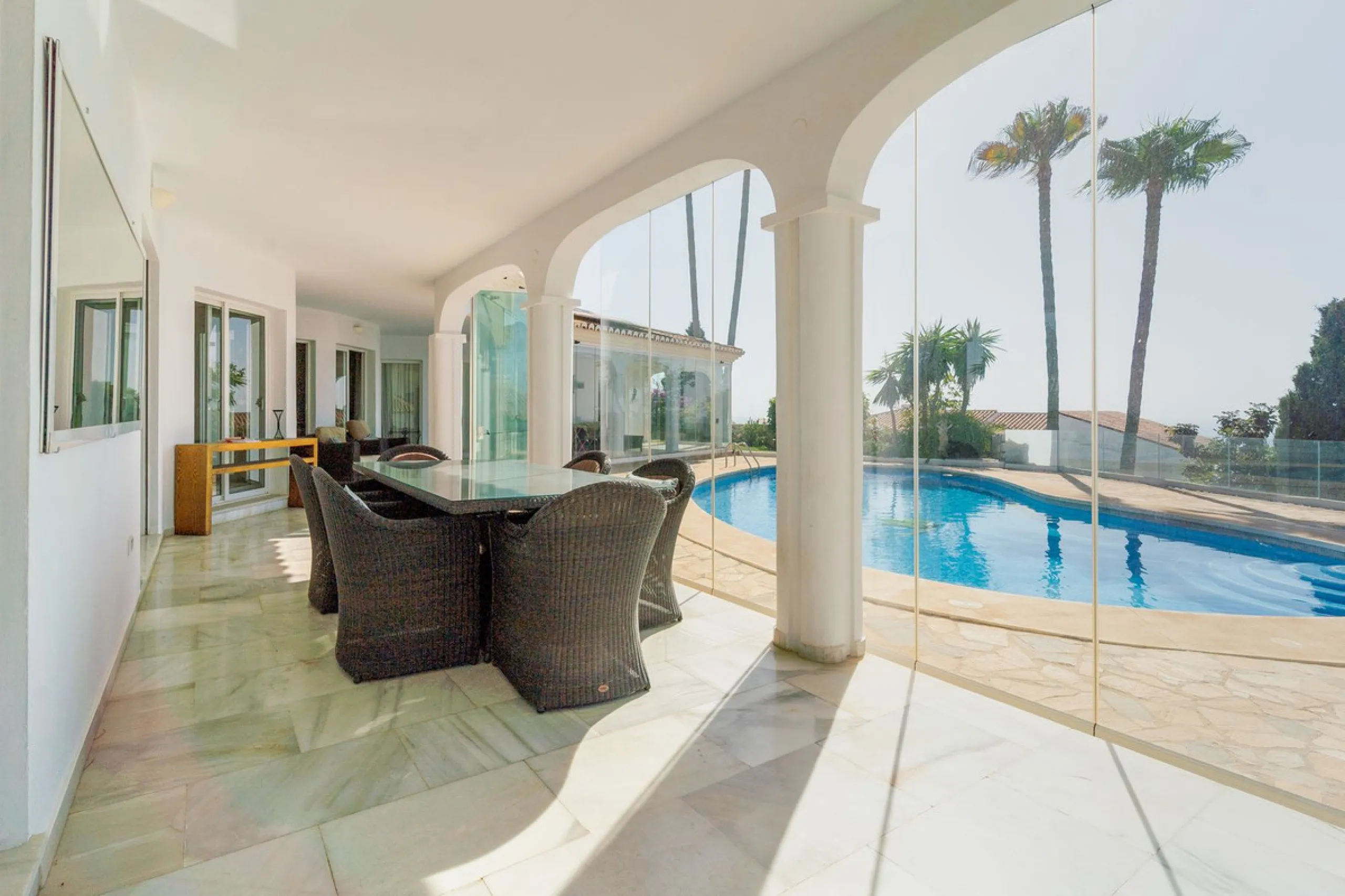 Beautiful South-Facing Five-Bedroom Villa in El Chaparral, Mijas Costa.