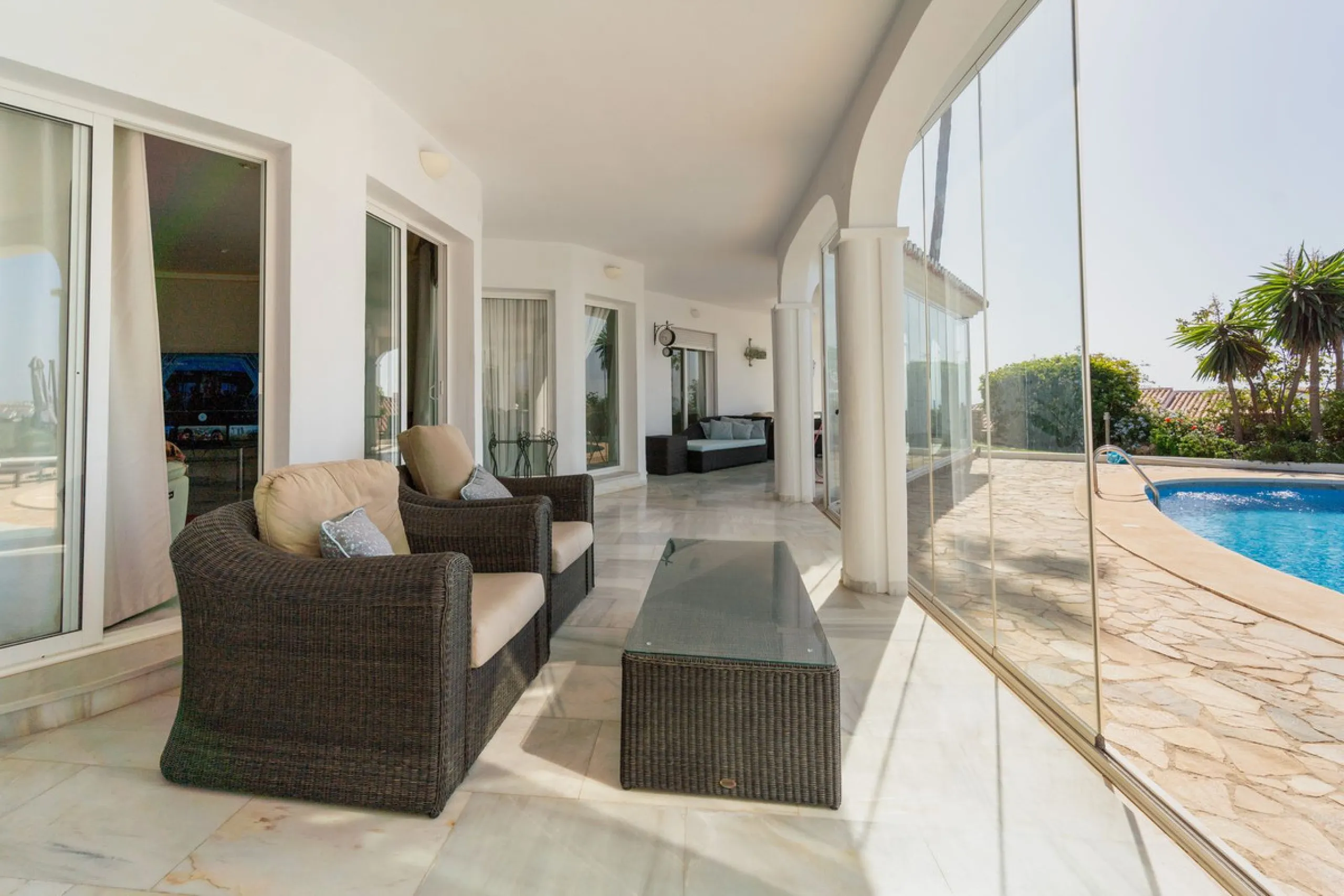 Beautiful South-Facing Five-Bedroom Villa in El Chaparral, Mijas Costa.