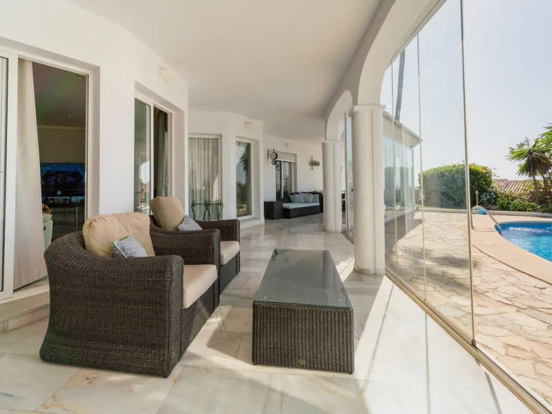 Beautiful South-Facing Five-Bedroom Villa in El Chaparral, Mijas Costa.