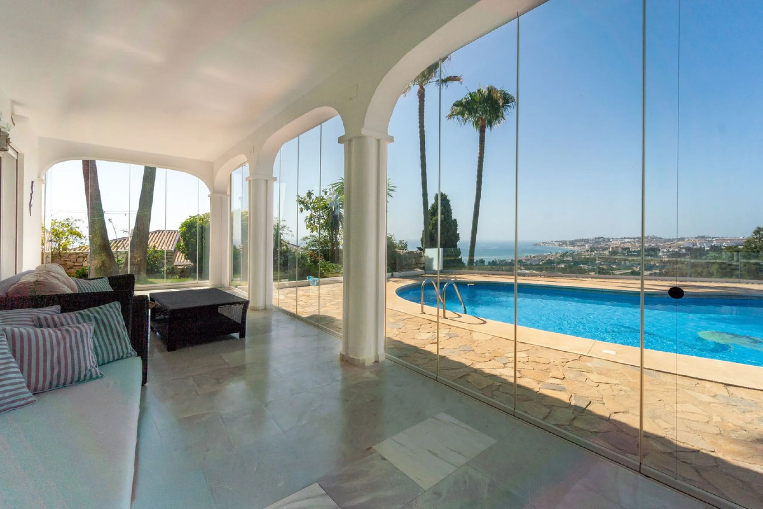 Beautiful South-Facing Five-Bedroom Villa in El Chaparral, Mijas Costa.