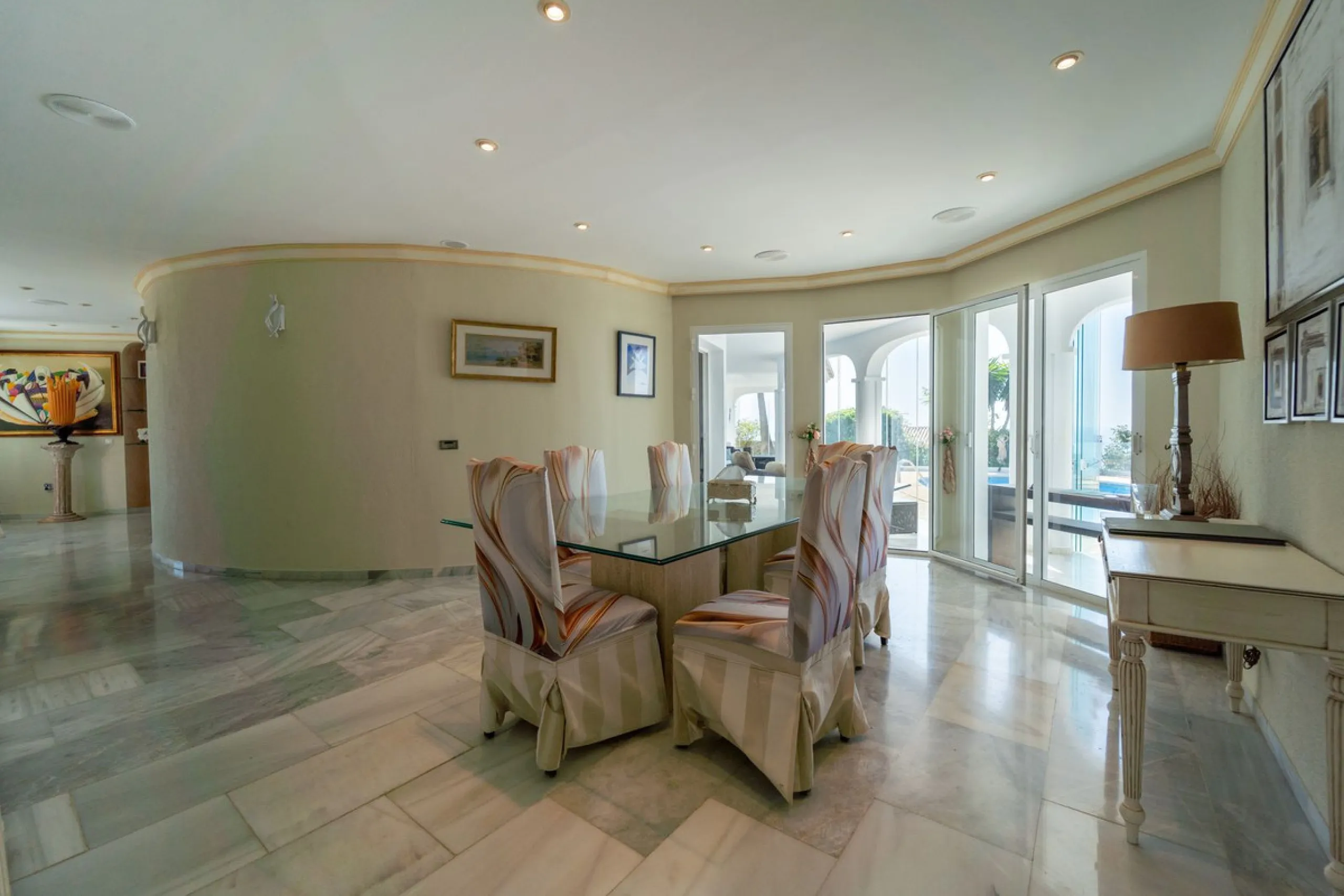 Beautiful South-Facing Five-Bedroom Villa in El Chaparral, Mijas Costa.