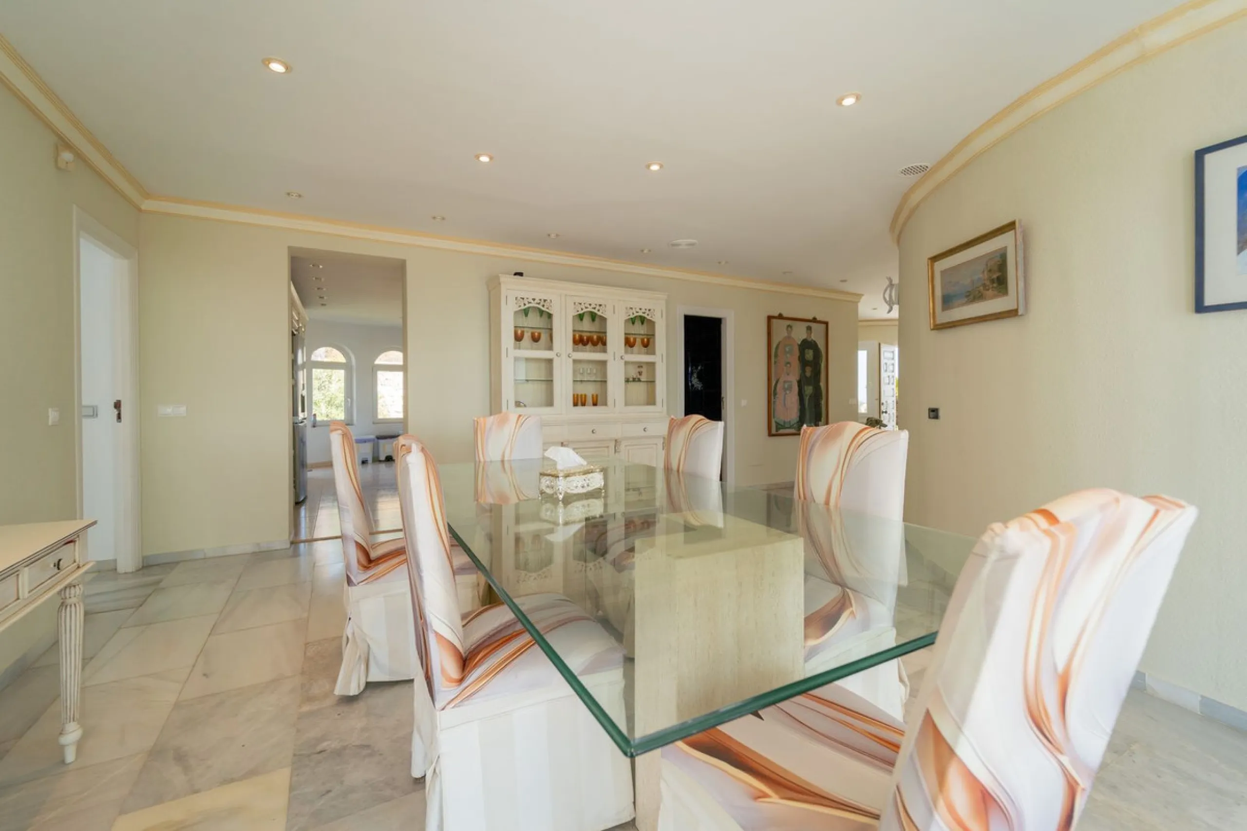 Beautiful South-Facing Five-Bedroom Villa in El Chaparral, Mijas Costa.