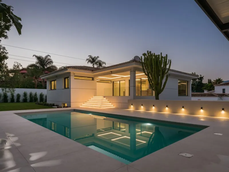Contemporary Villa in Guadalmina – Design, Luxury & Technology just 4 minutes from the Shopping Center