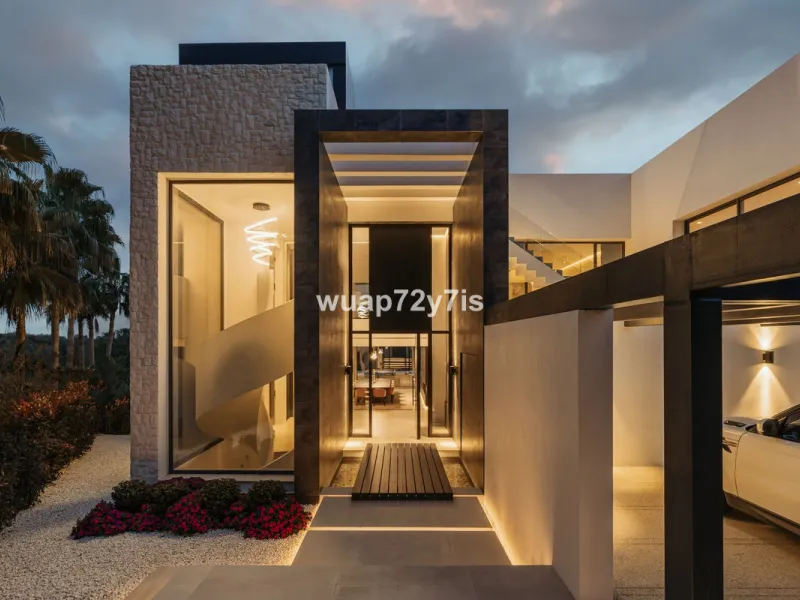 Luxury Villa with First Line Sea Views and Rustic Country Panorama in Benahavís - Marbella