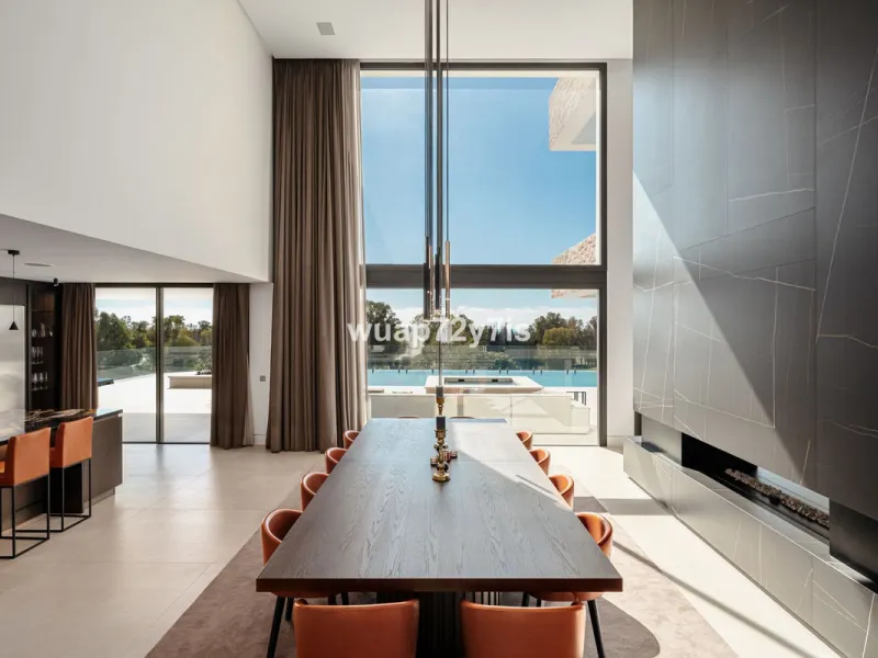 Luxury Villa with First Line Sea Views and Rustic Country Panorama in Benahavís - Marbella