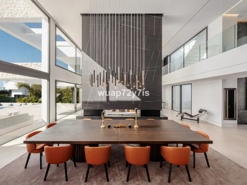 Luxury Villa with First Line Sea Views and Rustic Country Panorama in Benahavís - Marbella