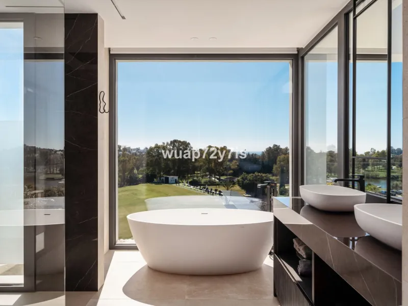 Luxury Villa with First Line Sea Views and Rustic Country Panorama in Benahavís - Marbella