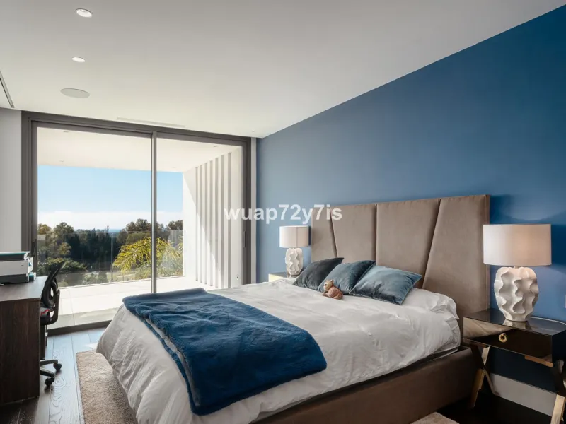 Luxury Villa with First Line Sea Views and Rustic Country Panorama in Benahavís - Marbella