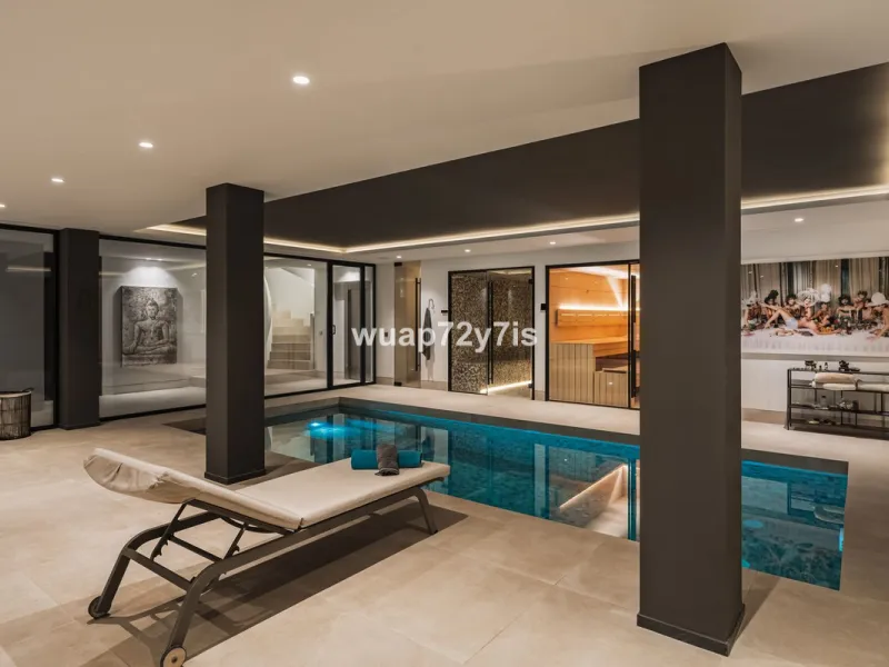 Luxury Villa with First Line Sea Views and Rustic Country Panorama in Benahavís - Marbella