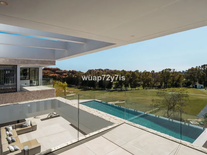 Luxury Villa with First Line Sea Views and Rustic Country Panorama in Benahavís - Marbella