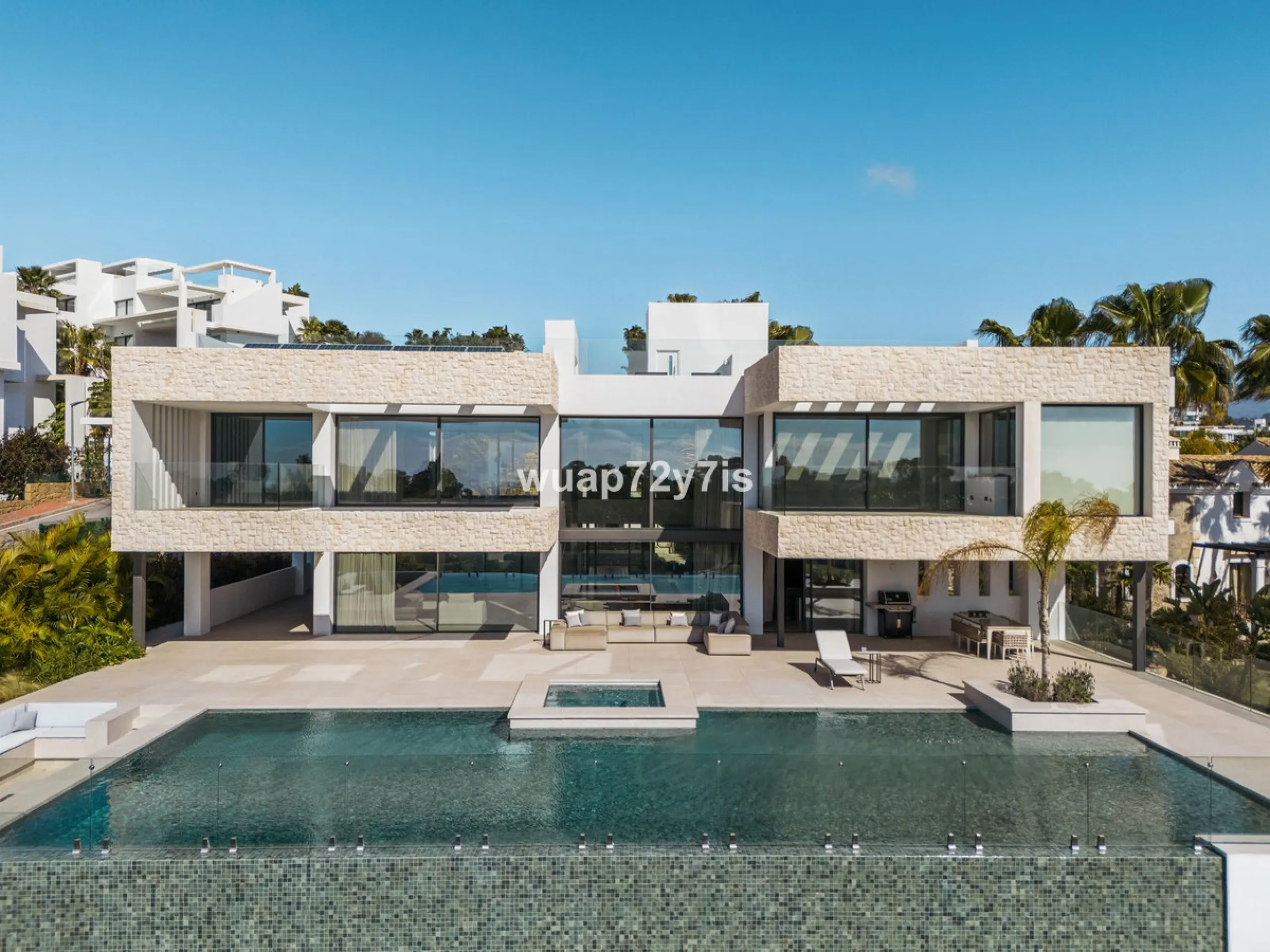 Luxury Villa with First Line Sea Views and Rustic Country Panorama in Benahavís - Marbella