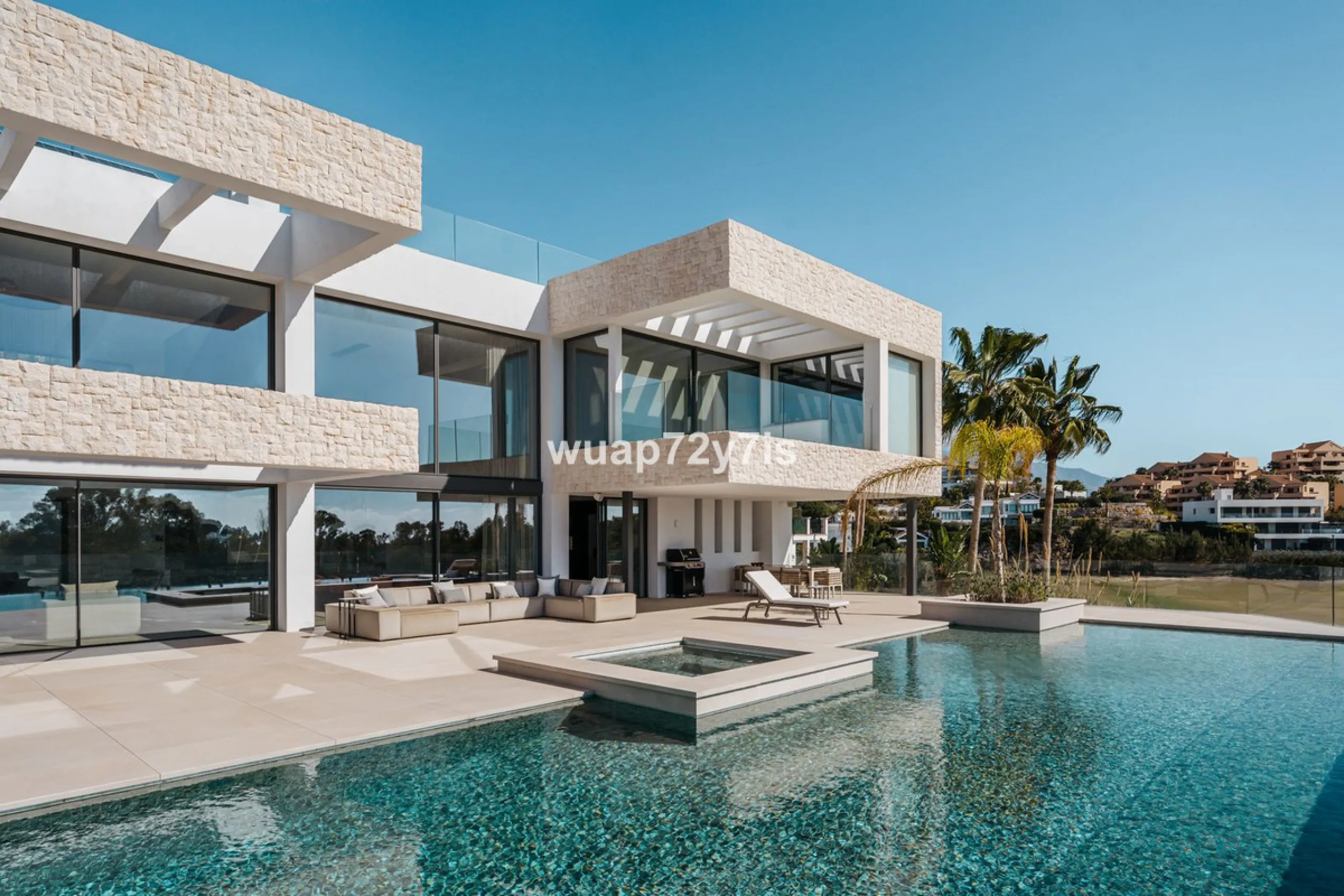 Luxury Villa with First Line Sea Views and Rustic Country Panorama in Benahavís - Marbella