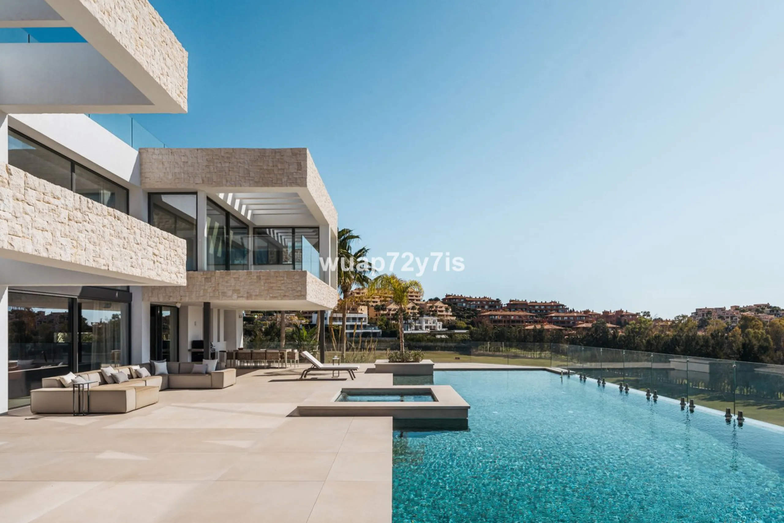 Luxury Villa with First Line Sea Views and Rustic Country Panorama in Benahavís - Marbella
