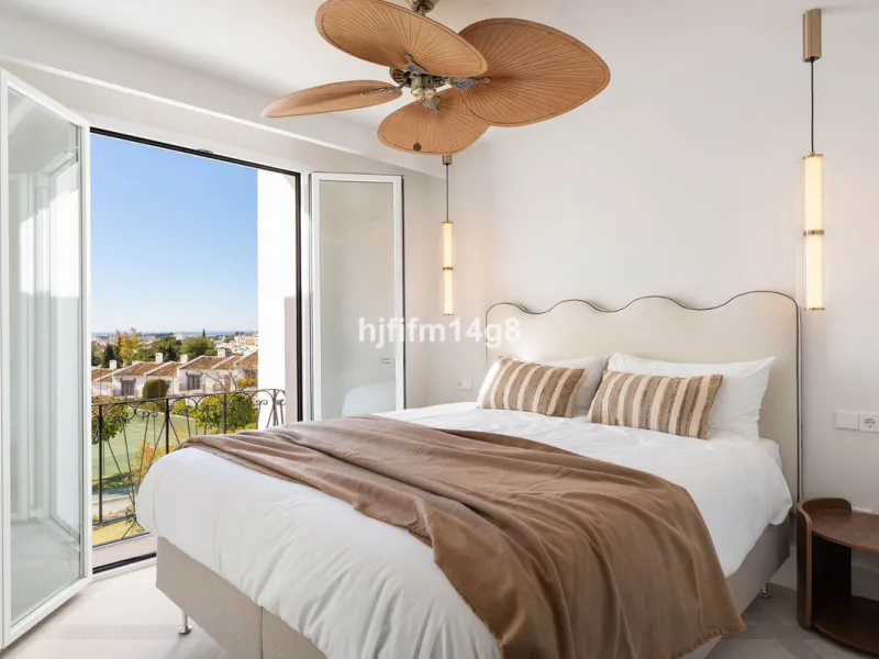 Welcome to this stunning and fully refurbished three-bedroom townhouse for sale in the sought-after residential enclave of La Colina, in the heart of Nueva Andalucía, Marbella. Tastefully renovated throughout and sold fully furnished, this turnkey home of
