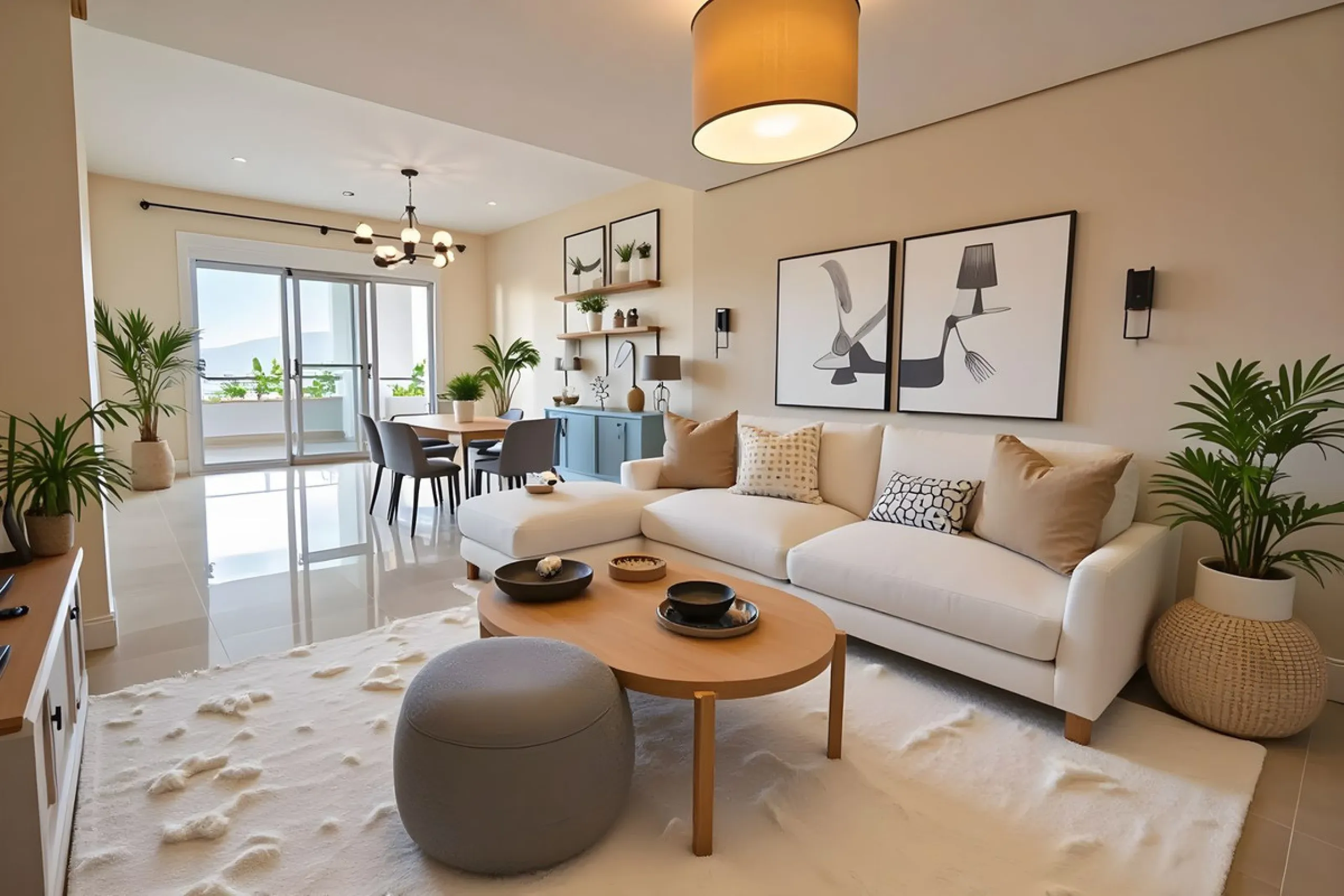 Discover this stunning and exceptionally spacious 3-bedroom, 3-bathroom apartment located in the sought-after area of La Cala Golf. Boasting an elegant and bright living area, the property opens up to a generous terrace with breathtaking views over the Eu