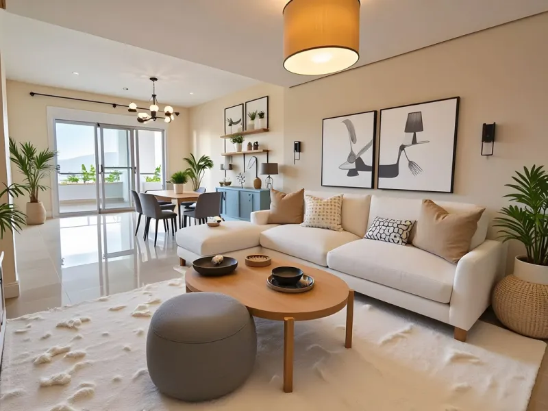 Discover this stunning and exceptionally spacious 3-bedroom, 3-bathroom apartment located in the sought-after area of La Cala Golf. Boasting an elegant and bright living area, the property opens up to a generous terrace with breathtaking views over the Eu