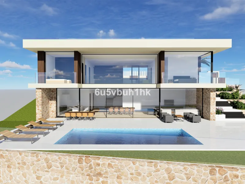 1,000 m² Plot Ready to Build – Villa with Pool, Parking & Gardens