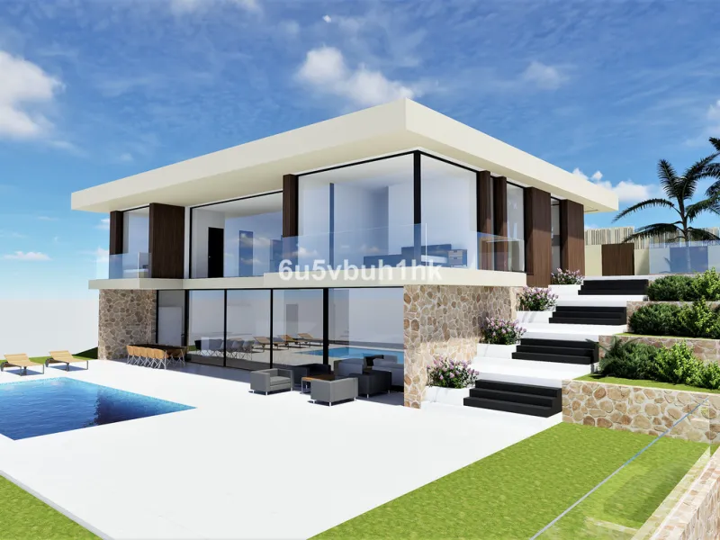 1,000 m² Plot Ready to Build – Villa with Pool, Parking & Gardens