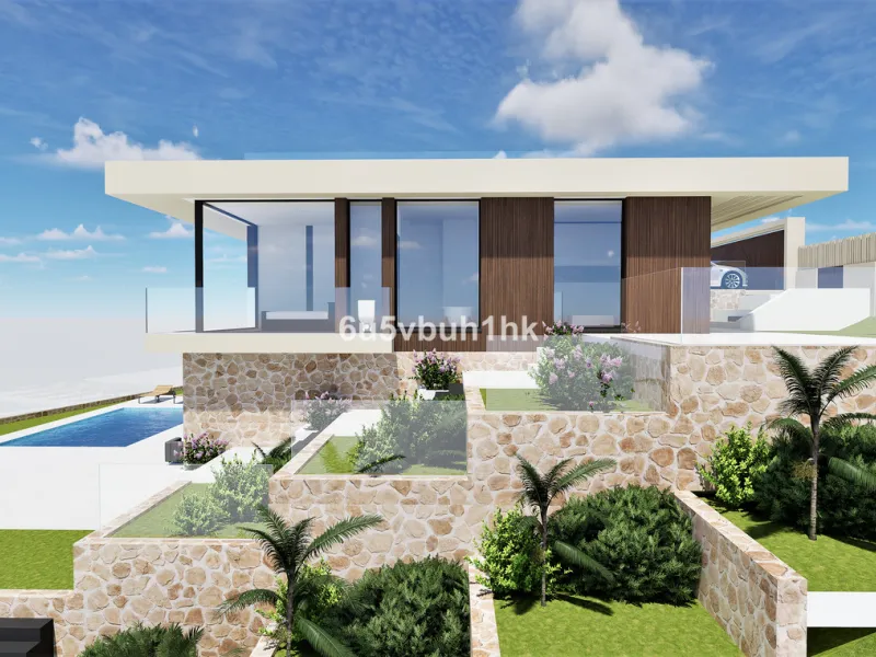 1,000 m² Plot Ready to Build – Villa with Pool, Parking & Gardens
