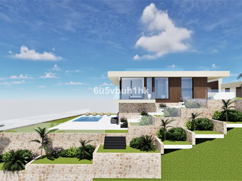 1,000 m² Plot Ready to Build – Villa with Pool, Parking & Gardens