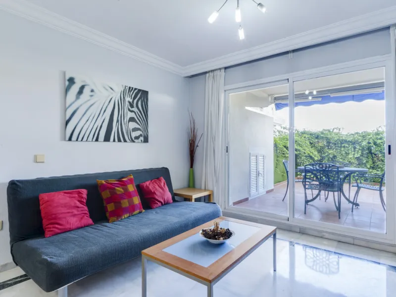 Situated within the prestigious Costa Nagüeles II gated community on the renowned Marbella Golden Mile, this ground floor apartment combines quality and lifestyle in one of the most sought-after locations on the Costa Del Sol. Offering an exceptional Medi