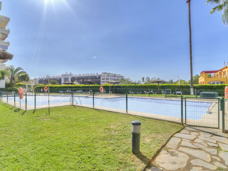 Situated within the prestigious Costa Nagüeles II gated community on the renowned Marbella Golden Mile, this ground floor apartment combines quality and lifestyle in one of the most sought-after locations on the Costa Del Sol. Offering an exceptional Medi