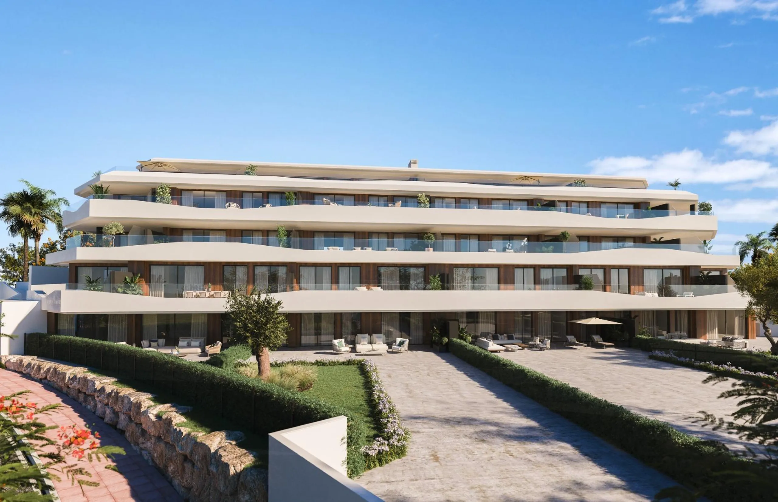 Exclusive New Development of 78 Luxury Residences in El Higuerón, Costa del Sol& & Modern Mediterranean Living in a Prime Location& Discover this exclusive residential development of 78 luxury homes located in the heart of El Higuerón, one of the