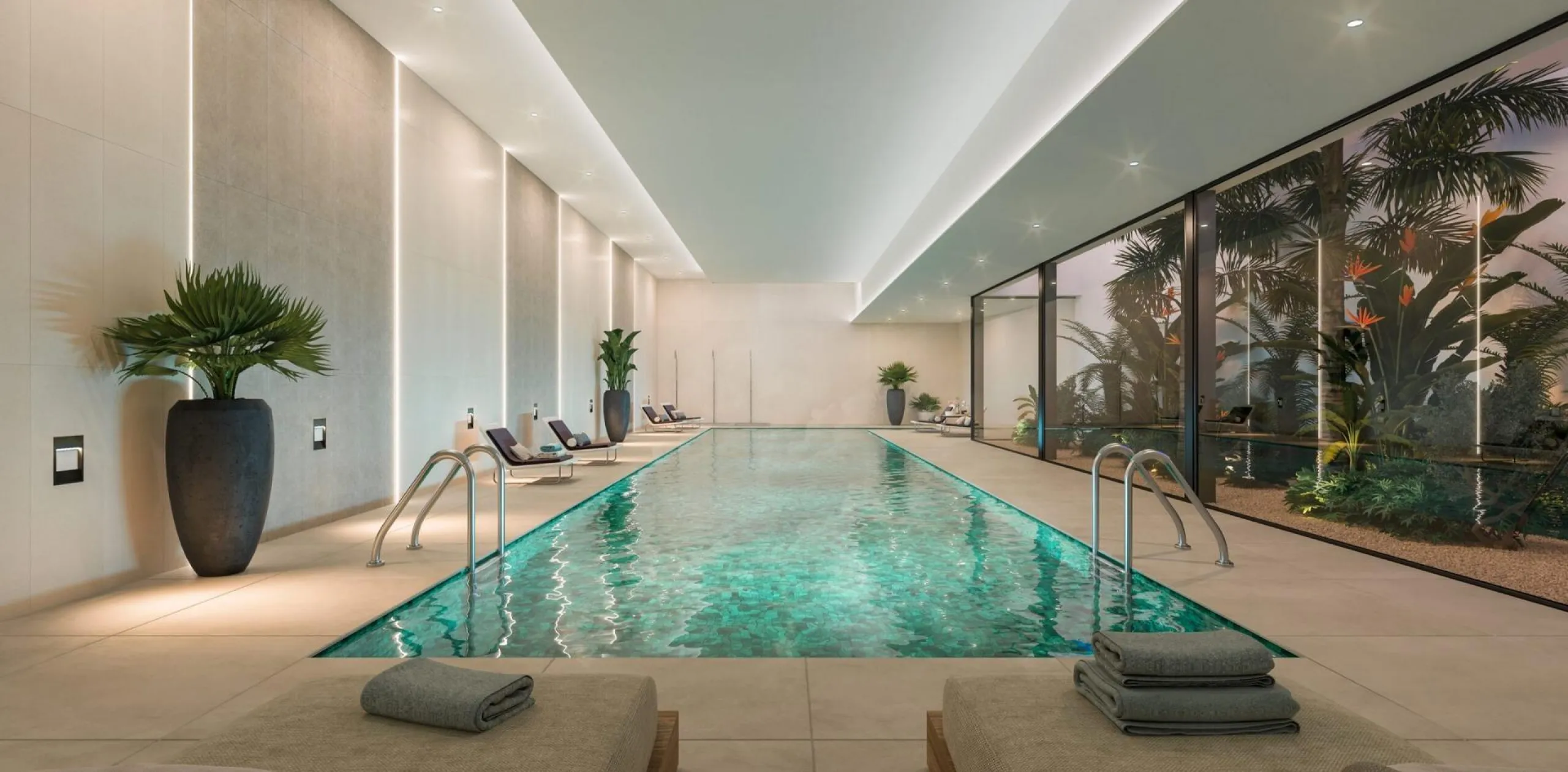 AMAZING RESIDENTIAL COMPLEX IN MARBELLA& & Modern private residential complex consisting of 57 homes, with fantastic 1, 2 and 3 bedroom flats, and incredible ground floor and penthouses with large terraces and an incredible integrated jacuzzi. Brigh