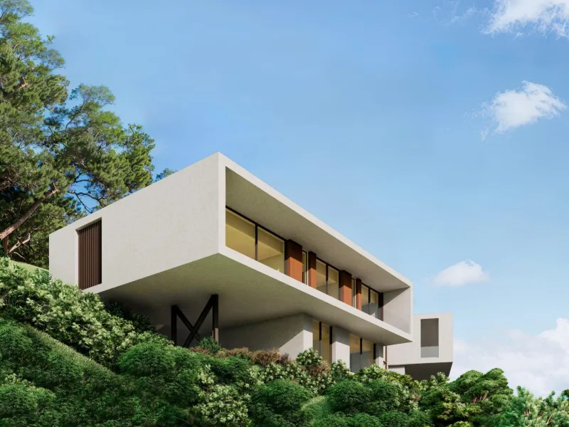 Newly built luxury villa in Monte Mayor, Benahavís: nature, privacy and sea views& & Exclusive contemporary villa in the heart of the Monte Mayor valley& This exceptional newly built villa in Monte Mayor, located in the hills of Benahavís, offers