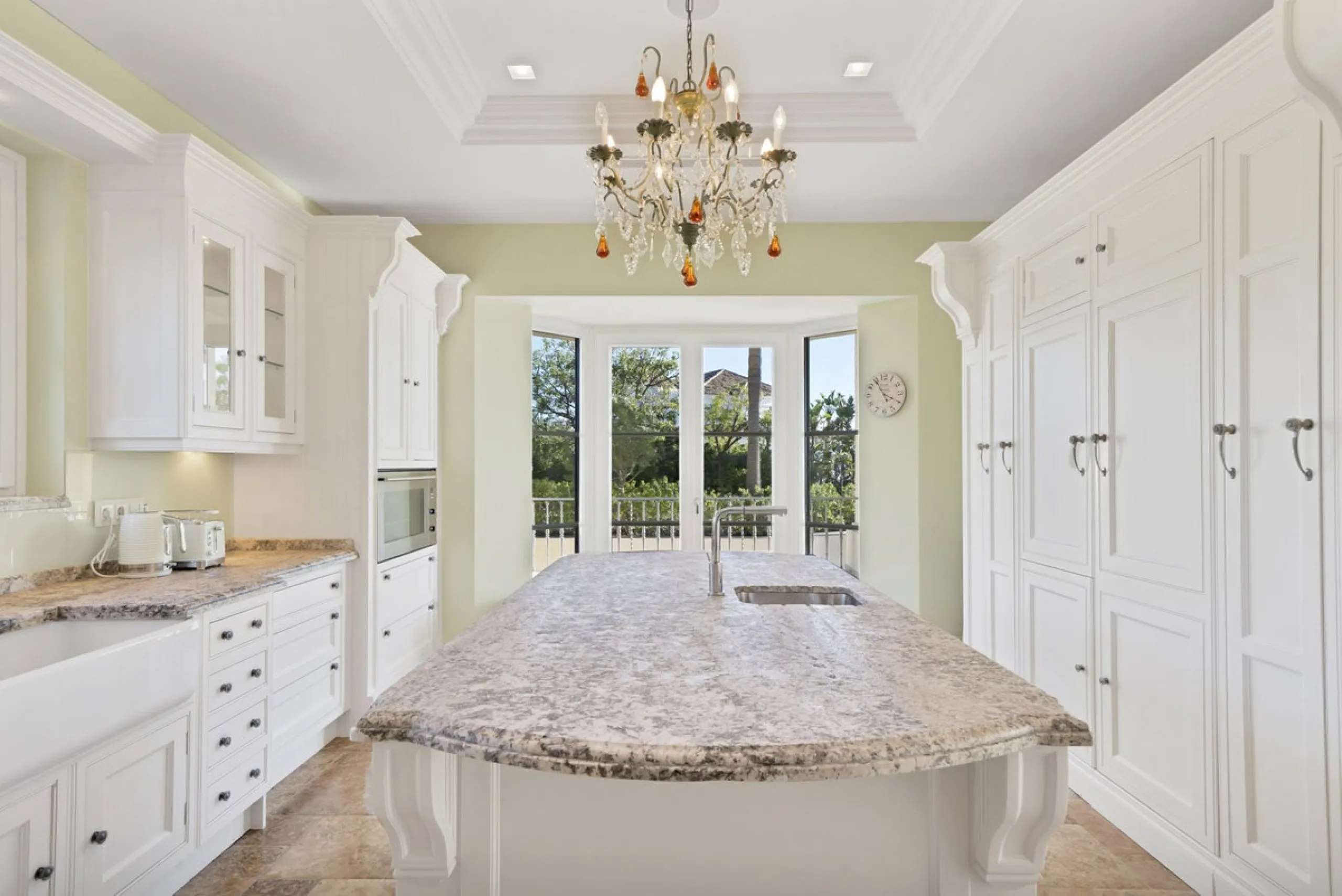 This exclusive property offers stunning views of the sea, the Spanish and African coasts and Gibraltar and is situated in a very private and protected location in the elegant and gated Marbella Club Golf Resort. Built with the highest quality; solid woode