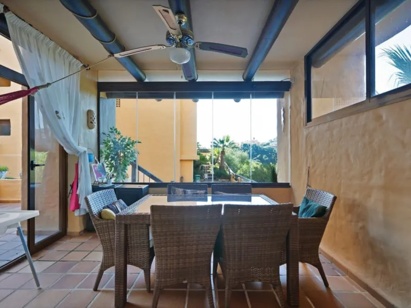Apartment - Ground Floor Apartment в продаже в Manilva, Málaga. В доме 3 спален и 2 ванных комнат. Площадь дома 154 м². Площадь участка 20 м²