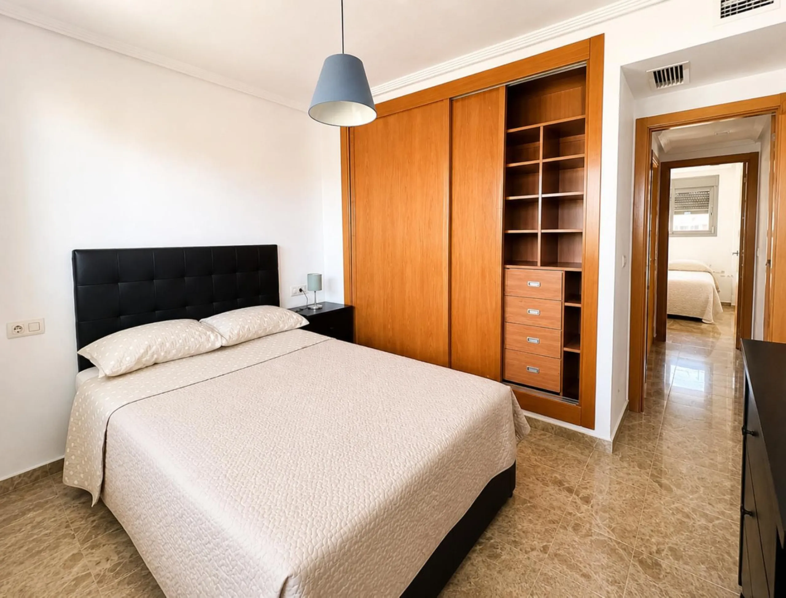 Modern triplex in a residential complex with all amenities.