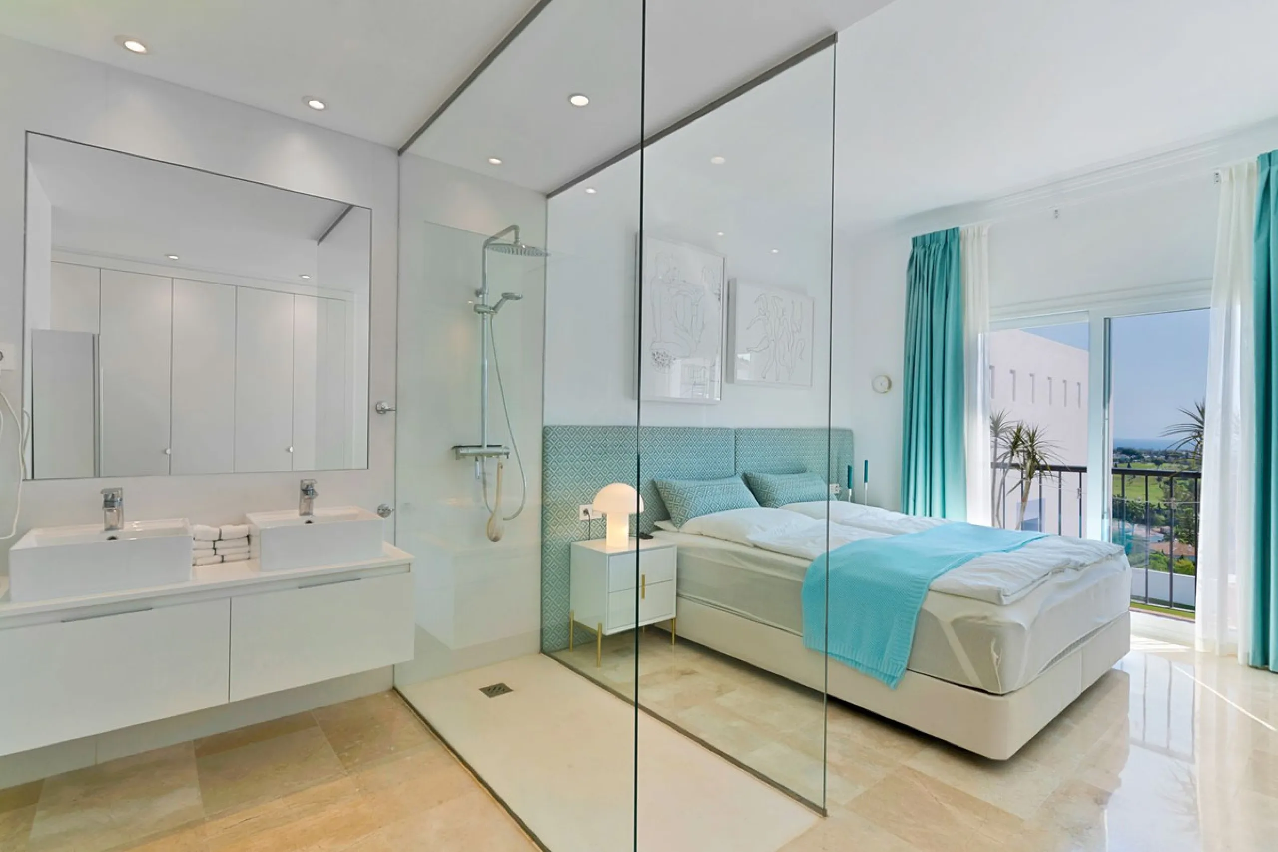 Modern Penthouse with Panoramic Sea, Golf & Mountain Views – Paraiso Pueblo, Benahavís