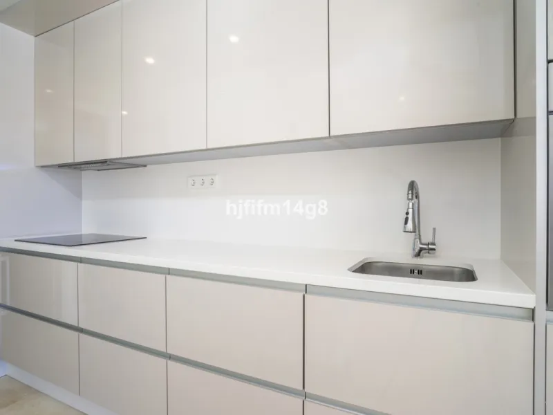 This stunning 2-bedroom duplex penthouse for sale in Ocean Hills, Estepona offers modern, luxurious living with breathtaking panoramic views of the Mediterranean Sea, the surrounding mountains, and the protected natural park that borders the community. Si