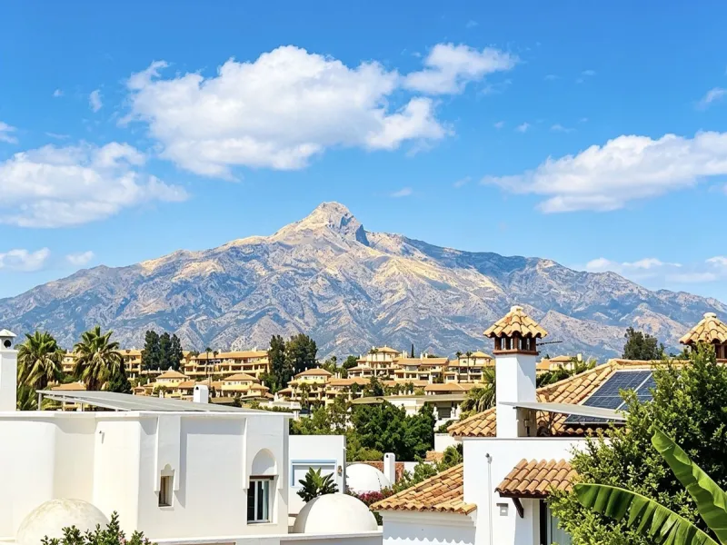 Spectacular 5 bedroom villa, located in the prestigious residential community in Nueva Andalucia, just few steps to Puerto Banus. Surrounded by beautiful villas and with private security, this magnificent property is just 10 minutes' walk from one of the 
